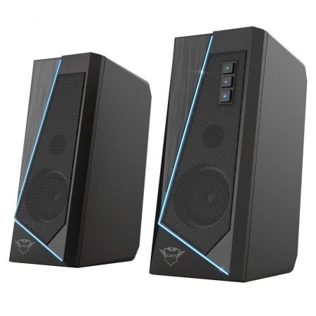 Trust GXT 609 Zoxa Altavoces 2.0 RGB Negro